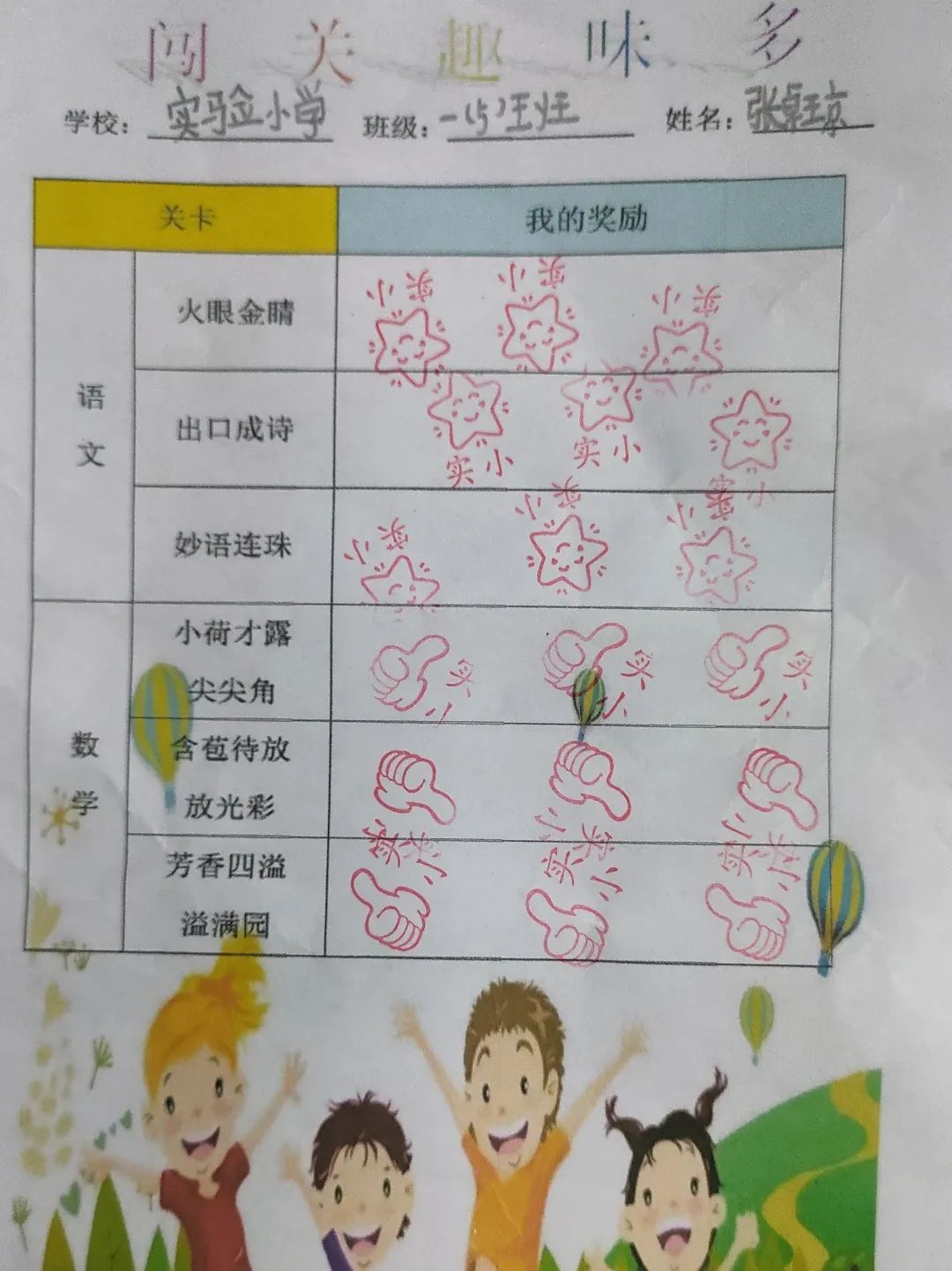 小学关爱学生幸福成长,小学低年级期末无纸测试活动