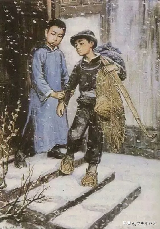 鲁迅儿时玩伴闰土的后人现在咋样,鲁迅闰土的后代100年后再聚首