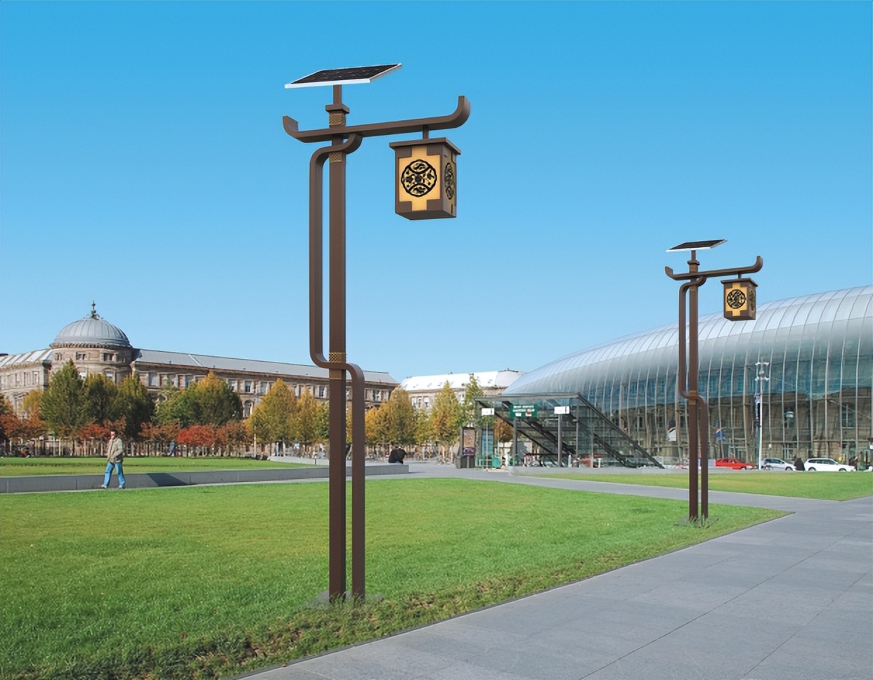 太阳能庭院灯哪种最实用,太阳能庭院灯的好处