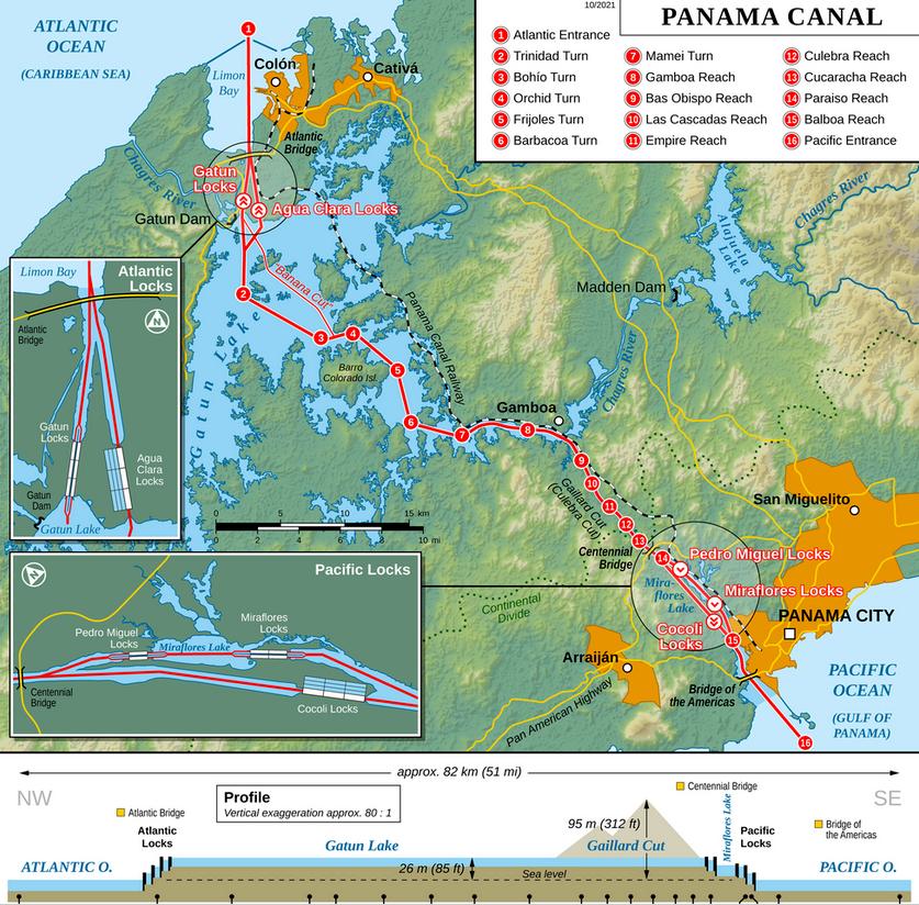 苏伊士运河堵一堵，国际物流停一停，盘点那些富可敌国的国际运河