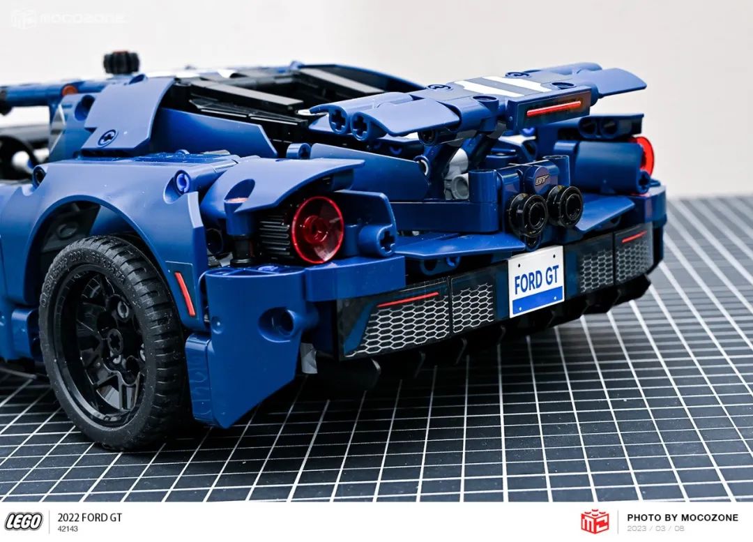 乐高积木福特gt跑车,福特gt2022