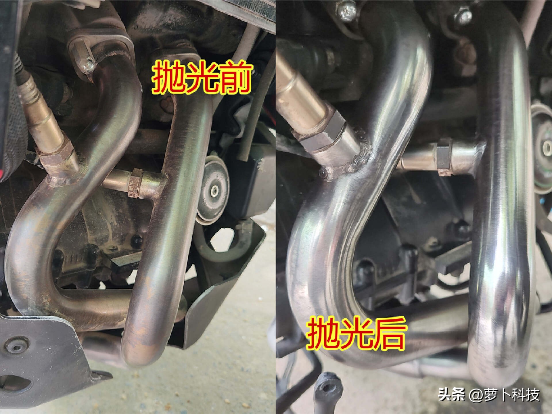 1000元摩托车排气,摩托车排气管镀铬和不锈钢哪个好