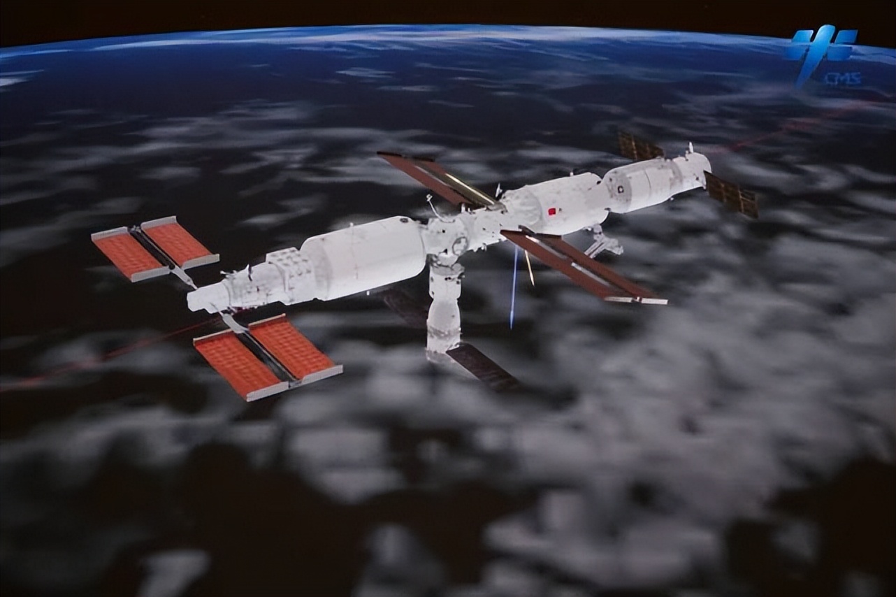 14吨级空间站,400吨国际空间站有多重