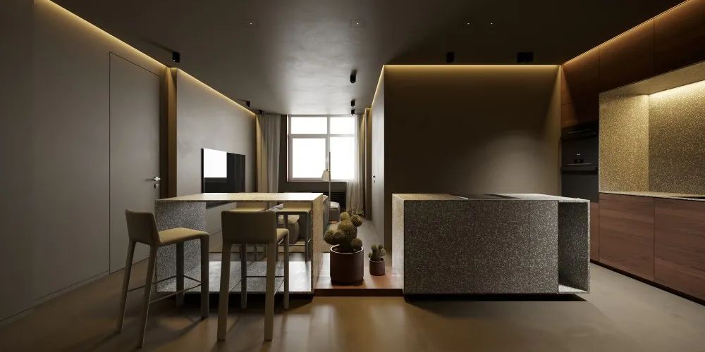 大平层设计，极简的新境界