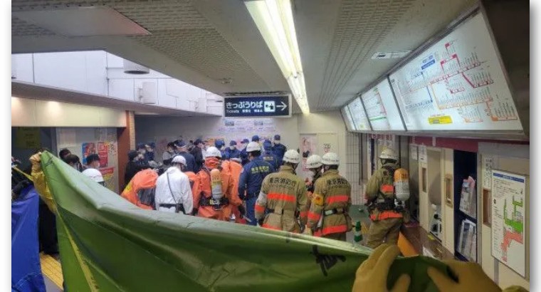 日本东京一车站发生爆炸,东京市中心发生爆炸当事人