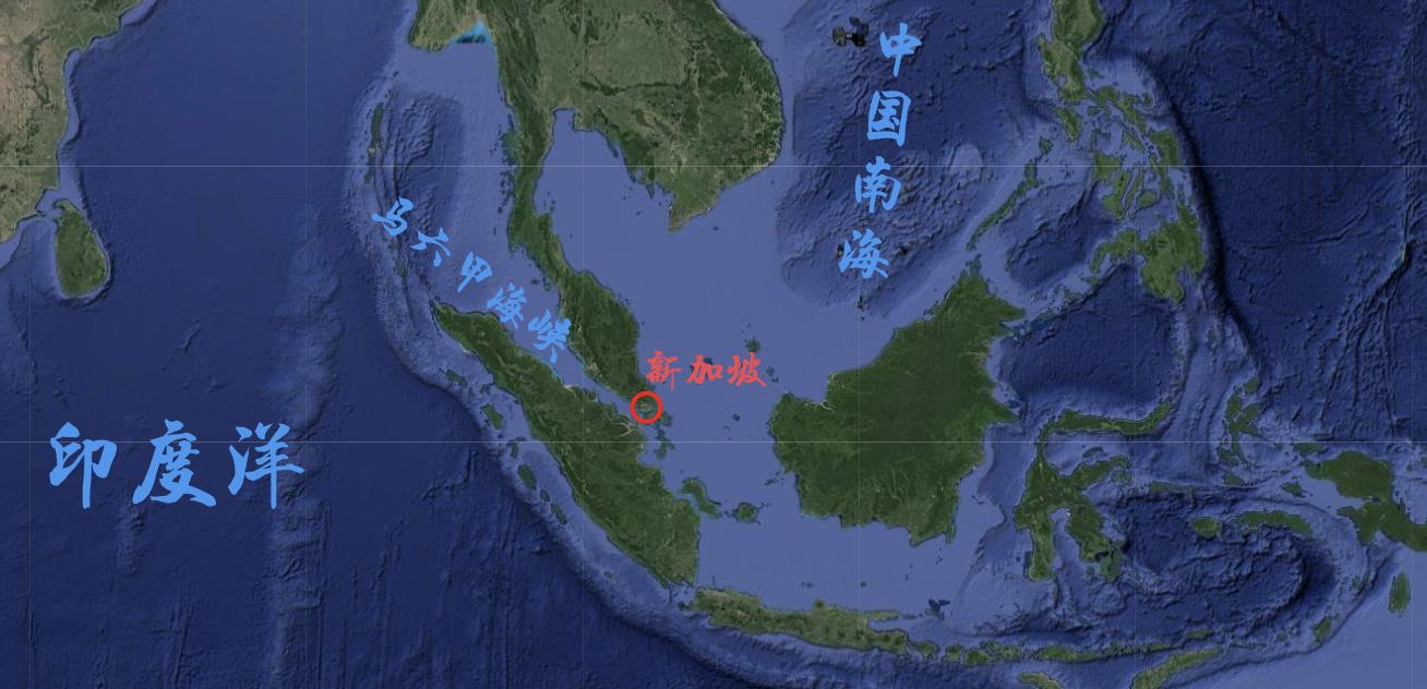 新加坡扼守海峡,新加坡马六甲海峡九个区域