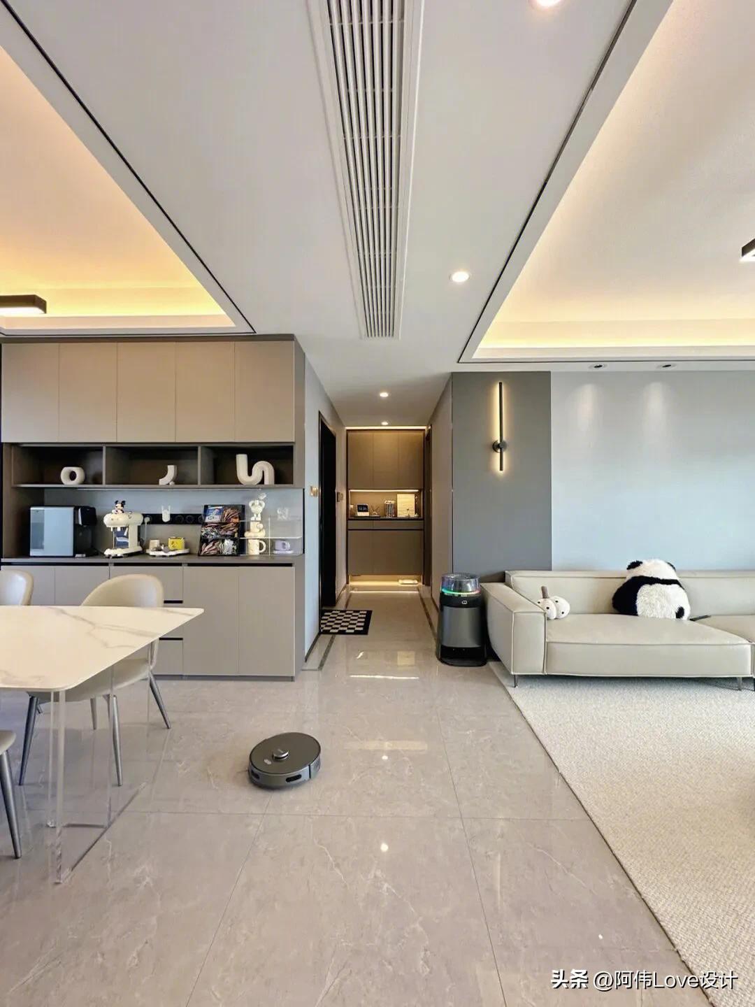 现代流行装修风格客厅效果图,装修风格现代轻奢风