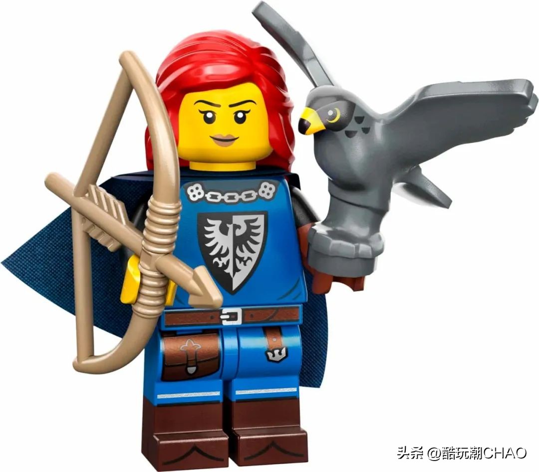 乐高71037抽抽乐第24季评测,棕色太空人积木人仔