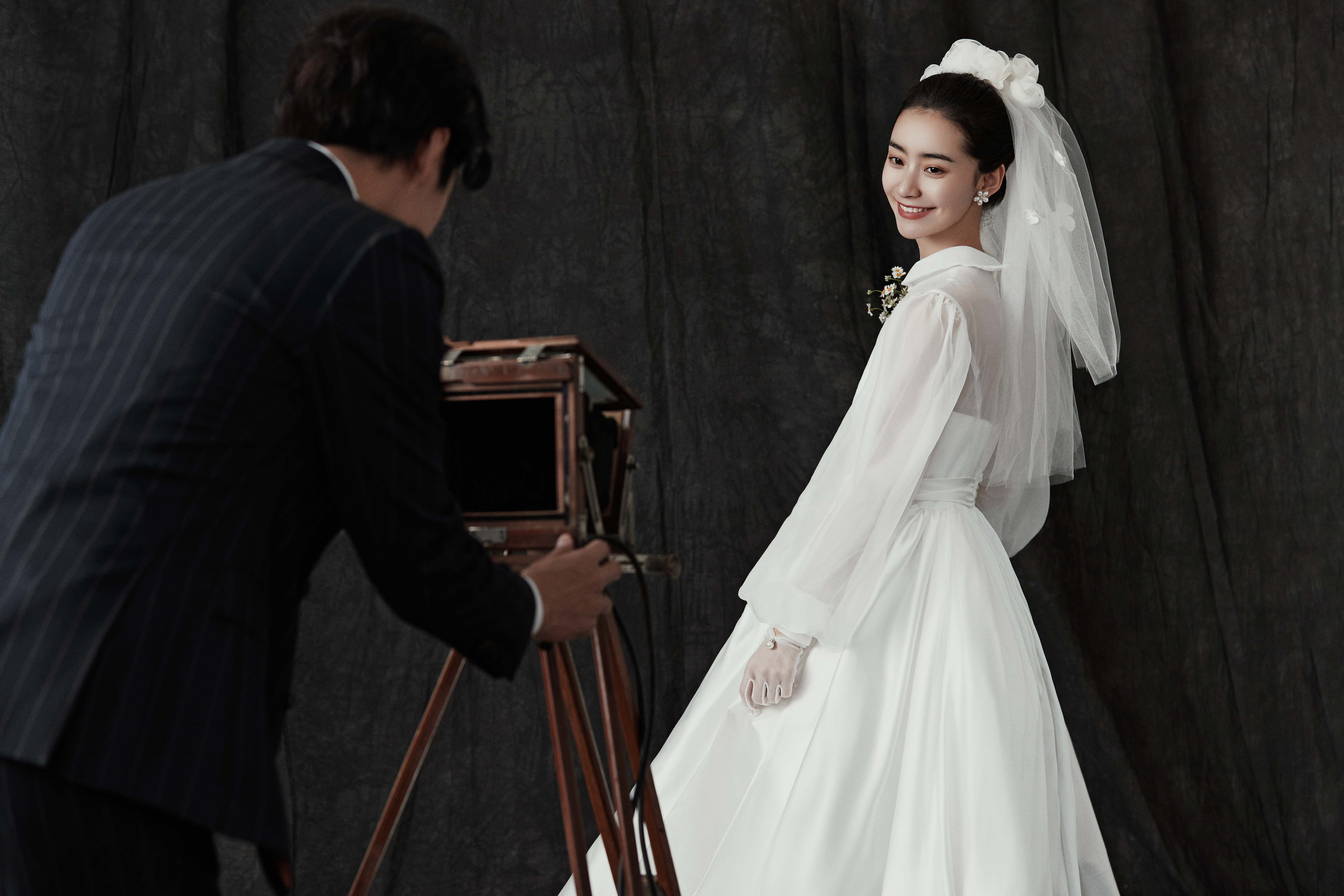 那些惊艳的复古风婚纱照,超唯美婚纱照图片大全集