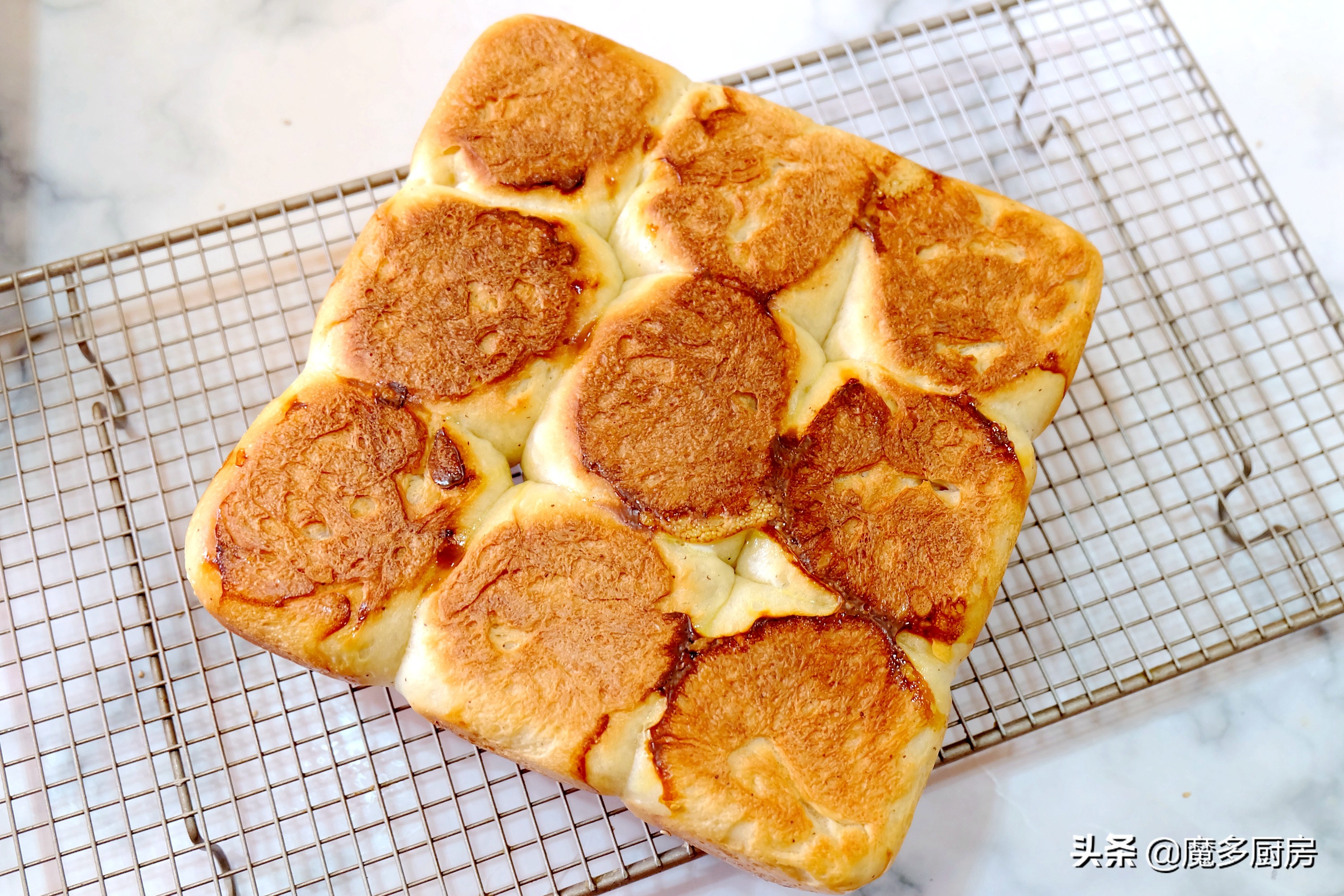 想吃面包不要买教你最简单的做法,全麦小面包无糖无油适合早餐