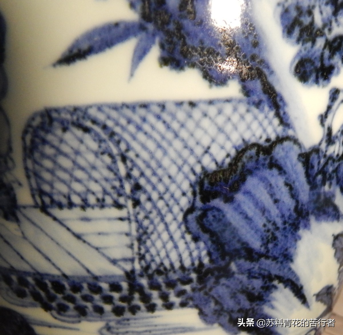 元青花萧何月下追韩信梅瓶全图,元青花萧何月下追韩信大梅瓶