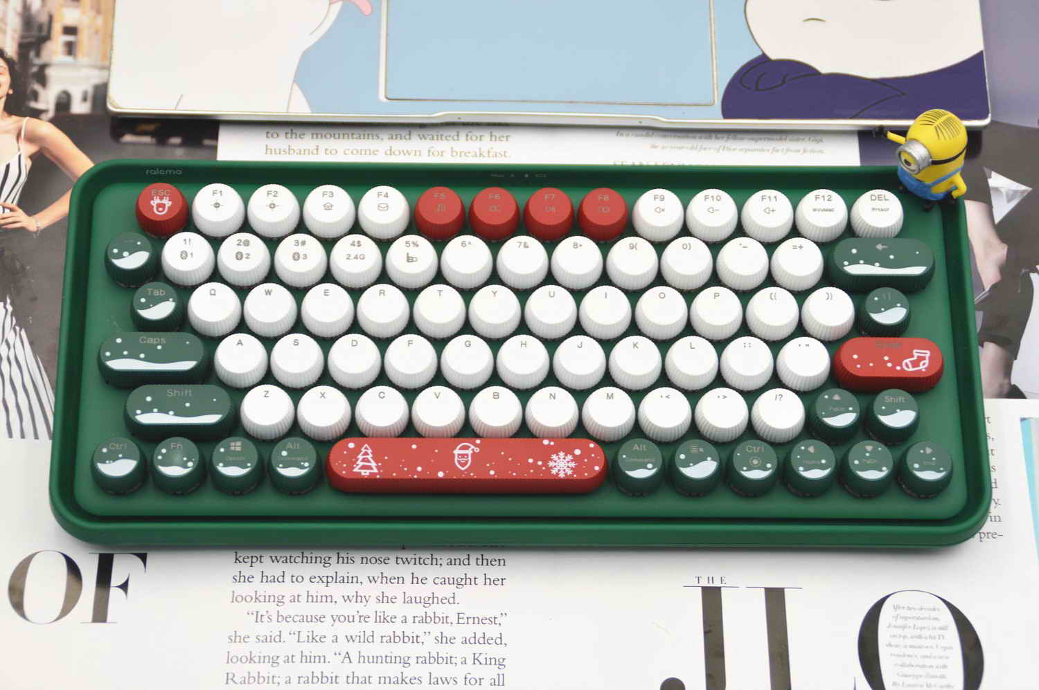 雷柏pre5键盘怎么样,雷柏e9000g多模无线刀锋键盘体验