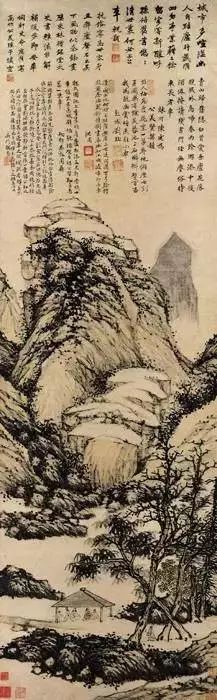 明代山水画100幅大饱眼福值得借鉴,明清高清山水作品欣赏