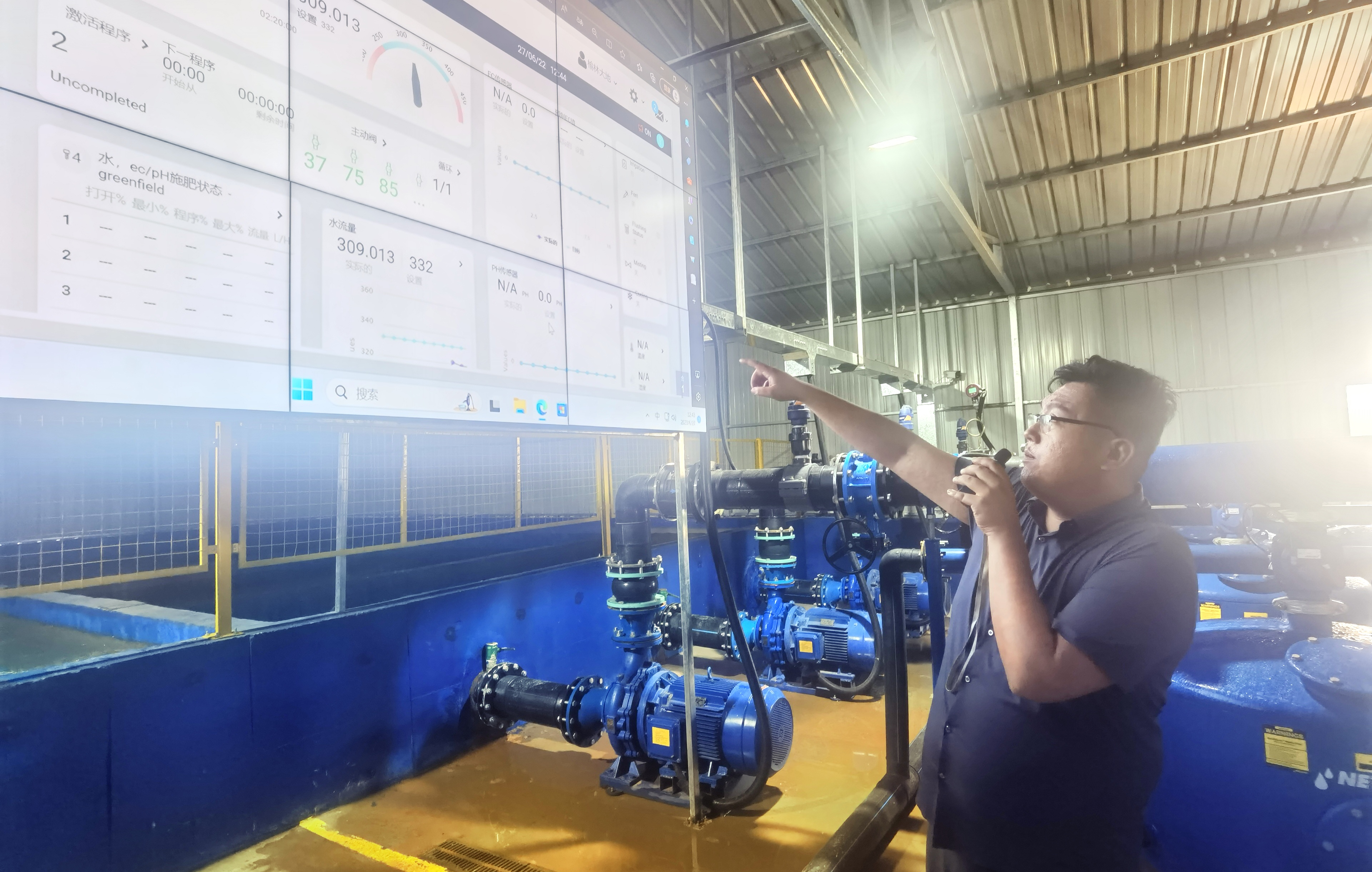 走进陕西大地种业第一农场，旱作节水项目尽显“科技范儿”