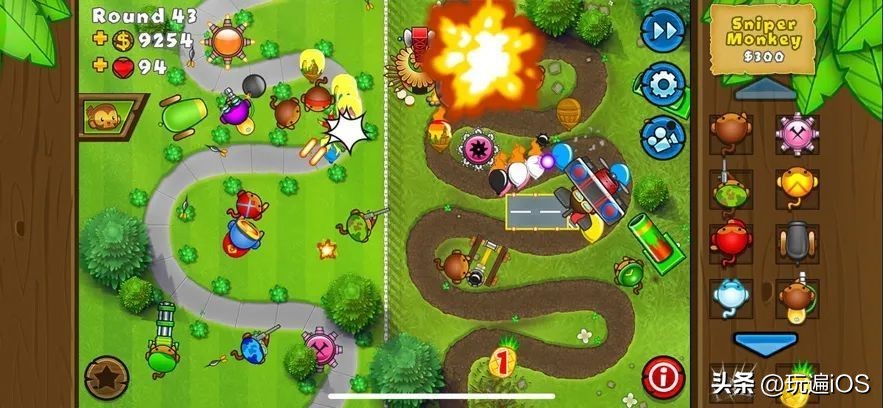 ios游戏塔防僵尸,塔防手游推荐气球塔防