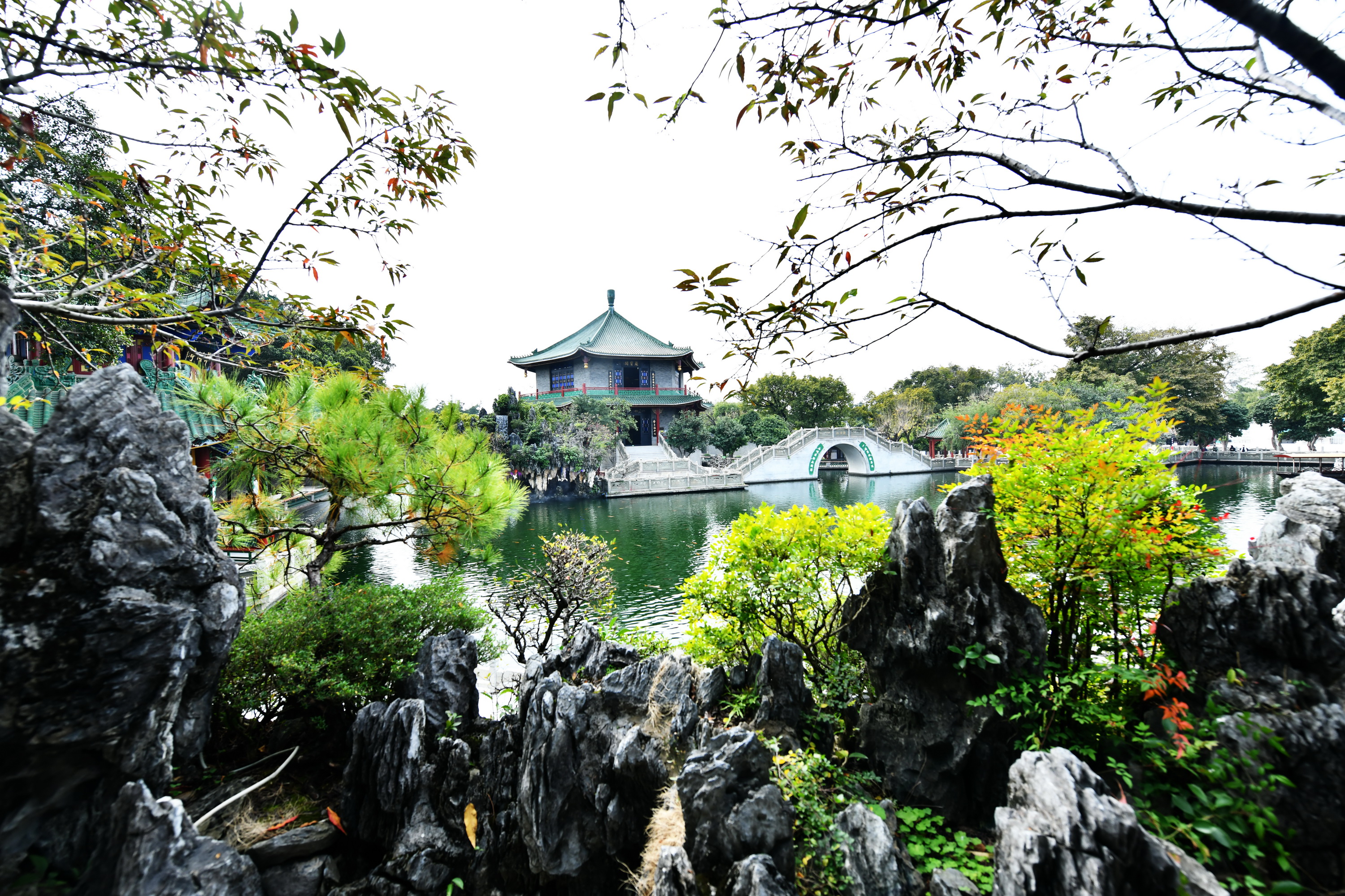 广州市番禺区宝墨园攻略,广州宝墨园景观