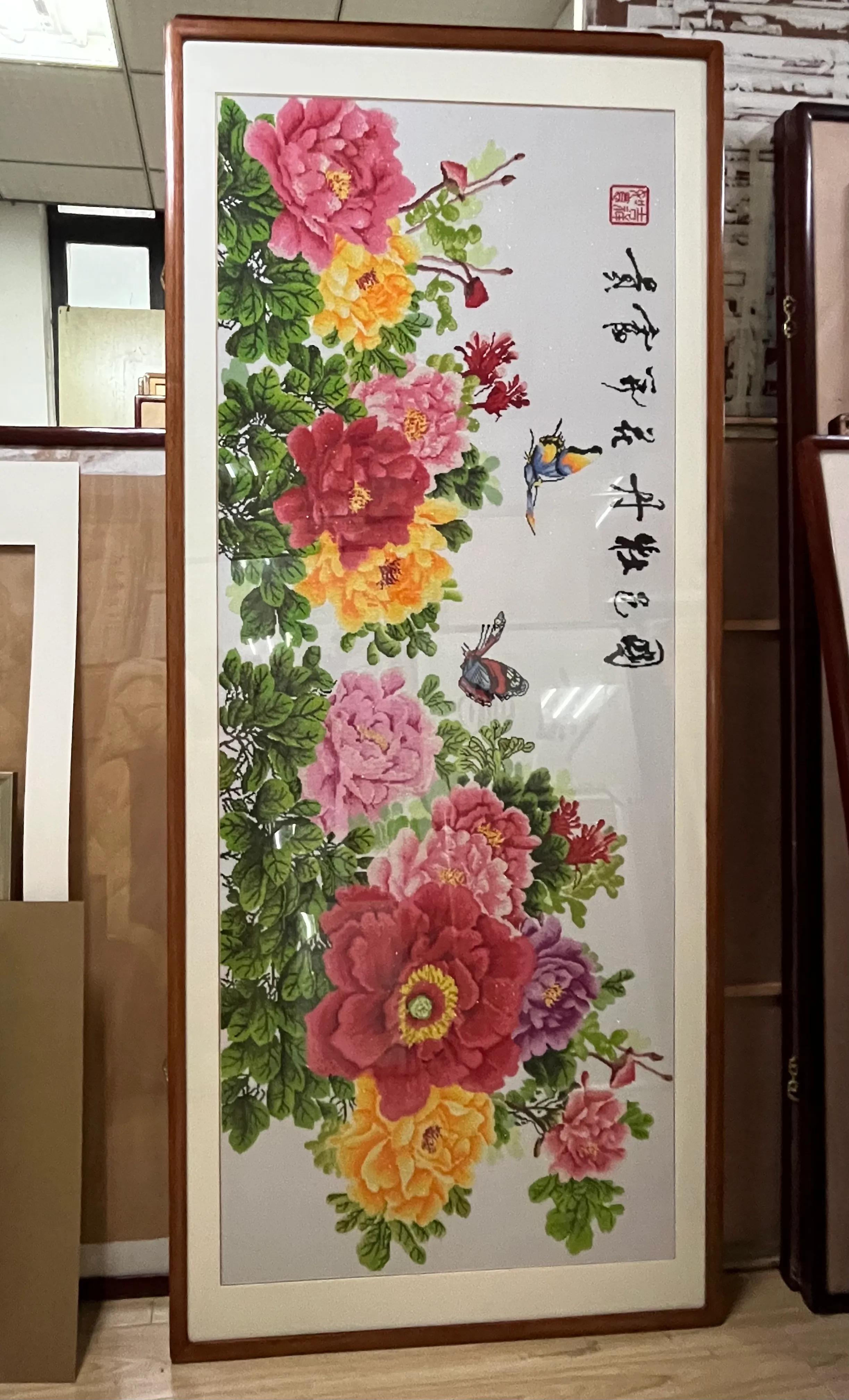 南京江北十字绣装裱,南京哪里有裱字裱画的地方