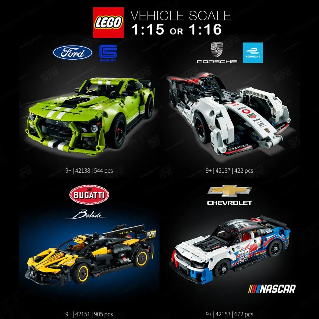 乐高积木福特gt跑车,福特gt2022