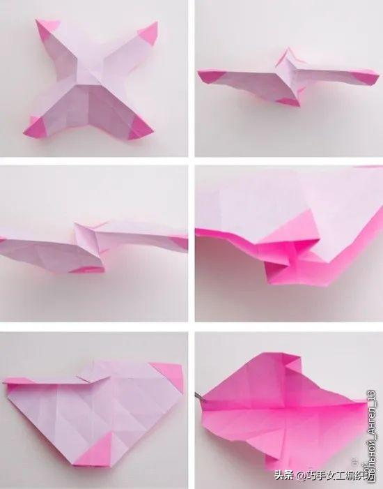 一张纸可以折一朵花,一张纸就可以叠的玫瑰花