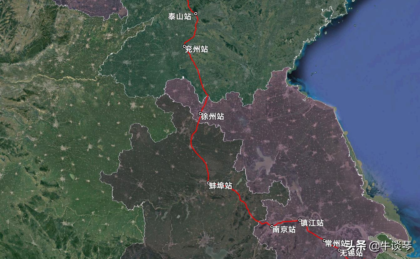 K50次列车运行线路图：齐齐哈尔开往浙江杭州，全程2893公里