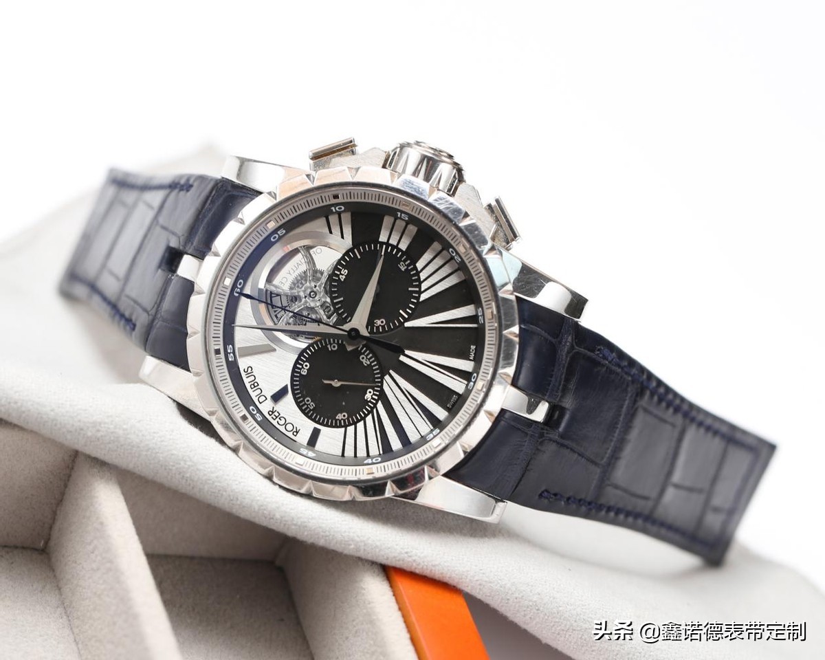 手表牛皮表带与鳄鱼表带哪个好,运动腕表手工鳄鱼皮表带