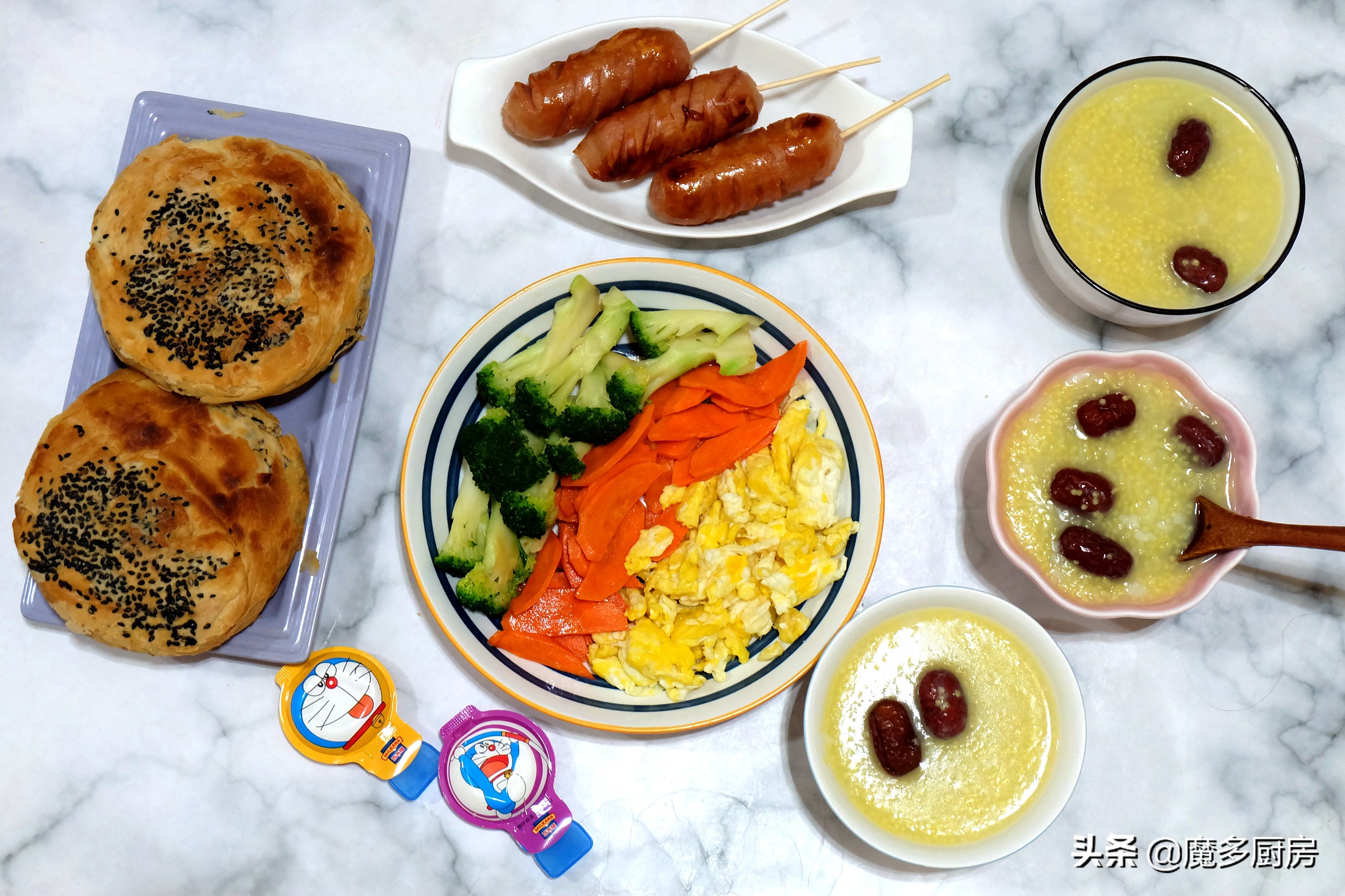 懒人妈妈五分钟搞定营养早餐,全职妈妈做简单的早餐文案