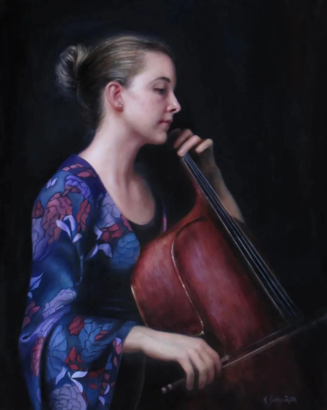 油画家为什么喜欢画骨感的,油画人物为什么画不出真实感