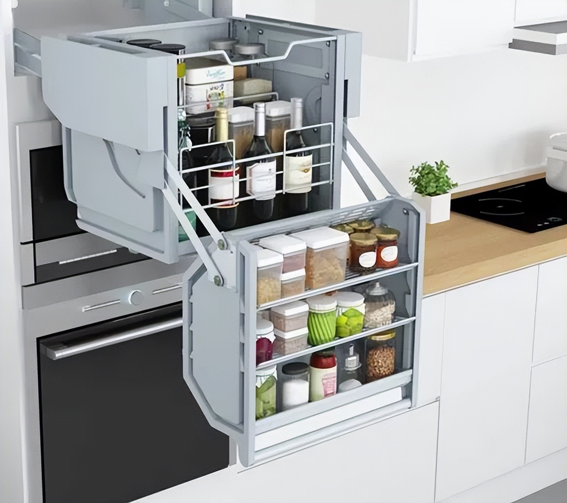 橱柜装了拉篮的你们后悔了吗,装完吊柜后悔拆除