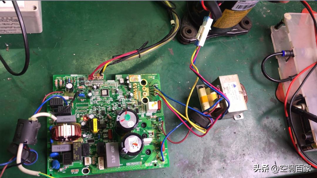 380v3匹柜式空调维修视频,变频空调无图纸电路板维修