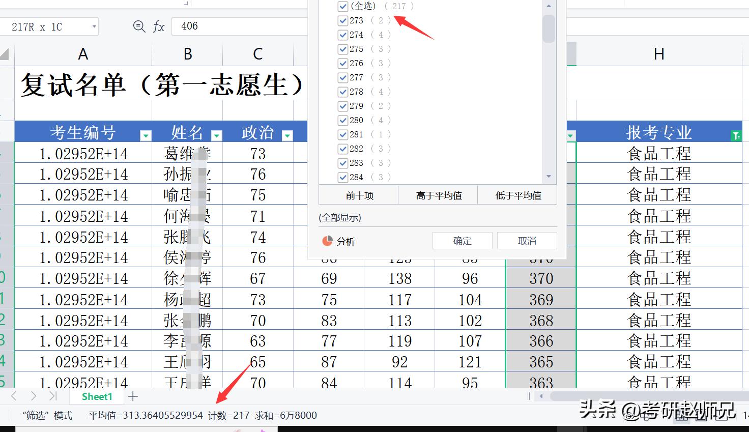 江南大学两个双一流学科考研数据（学硕和专硕居然有调剂）
