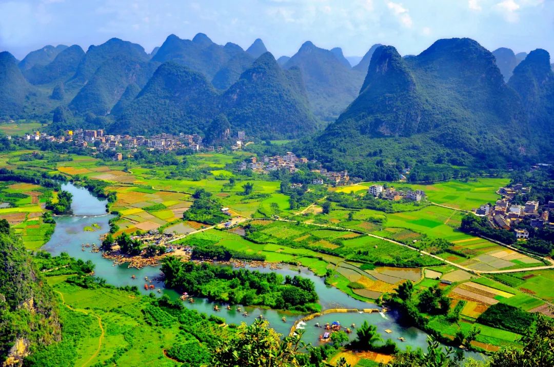 遇龙河里遇见美景,遇龙河每一段的风景