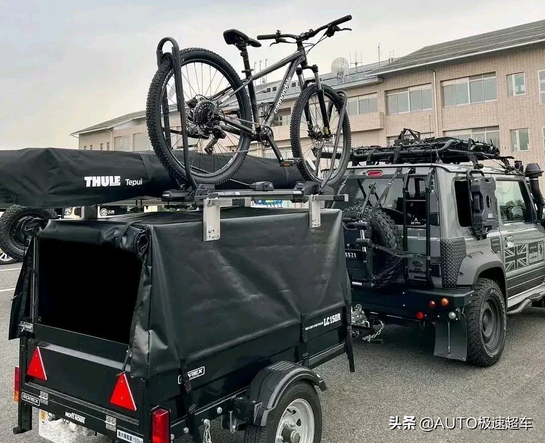 吉姆尼越野拖挂房车视频,铃木吉姆尼旅行场景