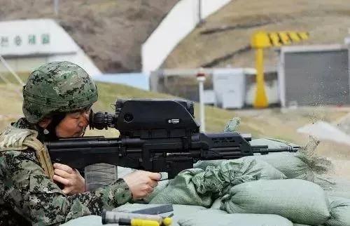 韩国国产k14狙击步枪,韩国k1突击步枪原理