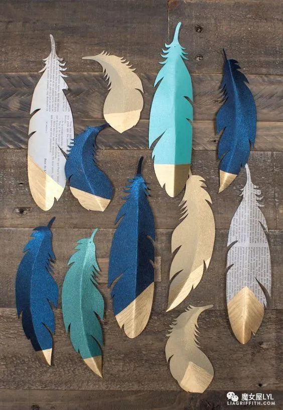 学校有趣的创意手工,羽毛创意diy