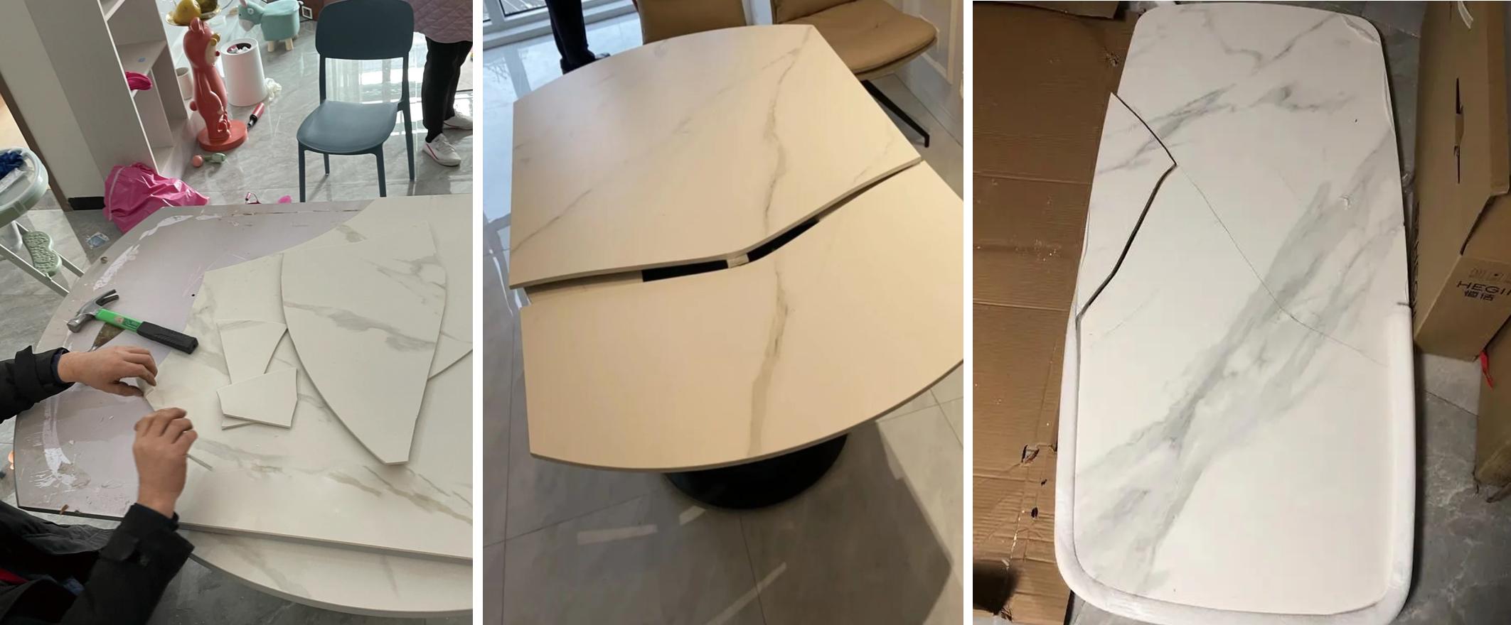 岩板餐桌优缺点选什么色好,岩板餐桌与实木餐桌的优缺点