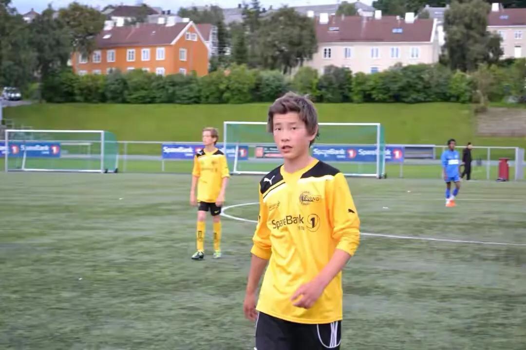 挪威天才奥德加德,挪威华裔天才足球球员