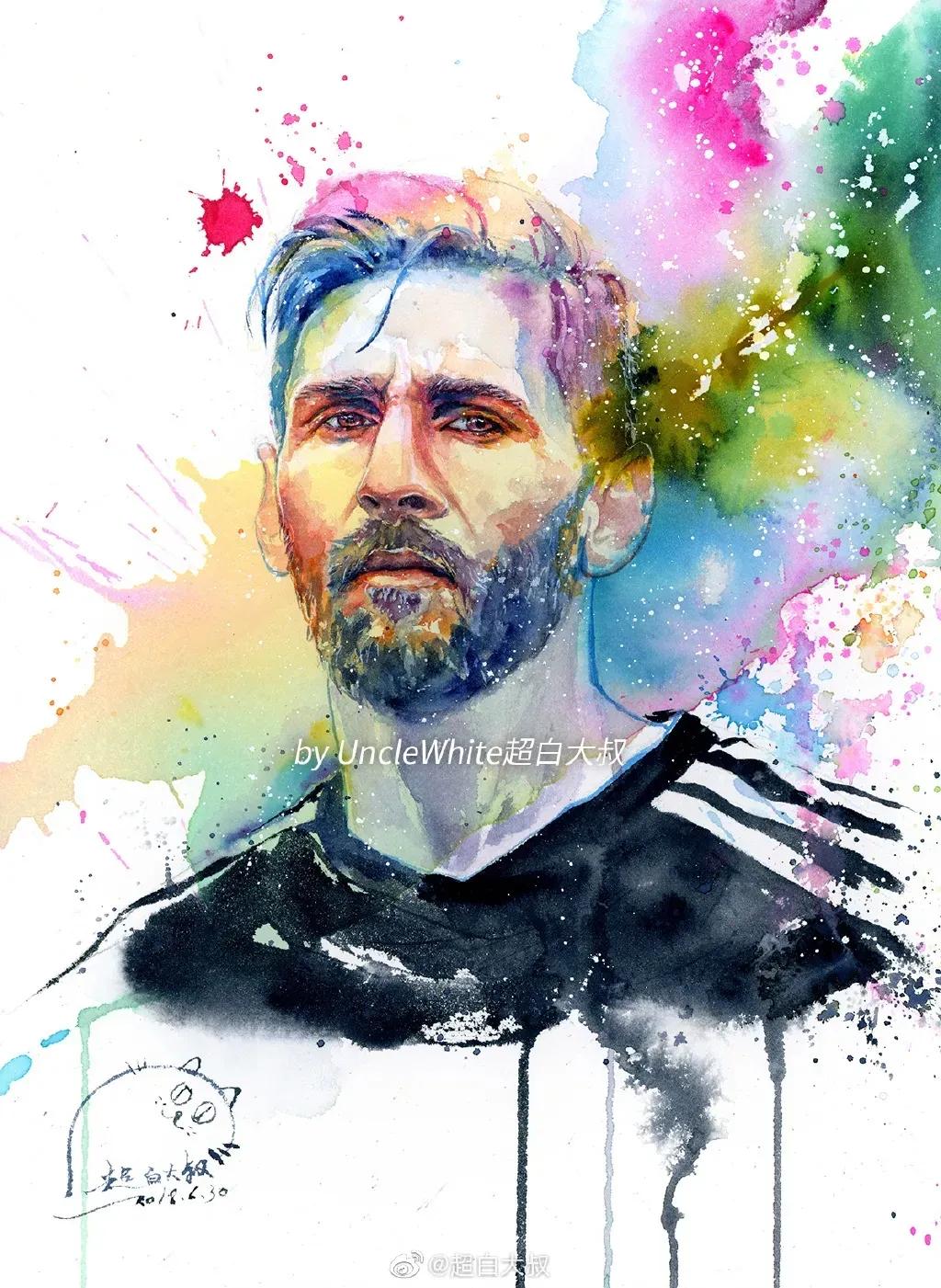 他是抖音水彩第一人，画面充满水墨意境，质感优秀！150万人盛赞