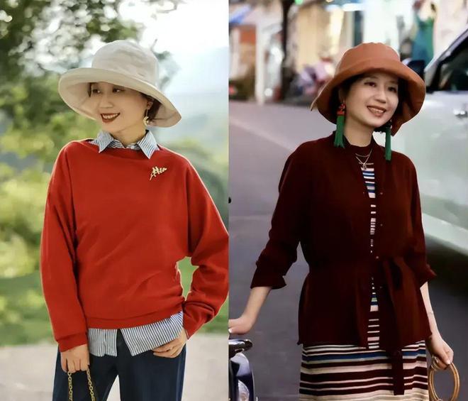 大檐帽子女士减龄,女士很显气质的无檐帽