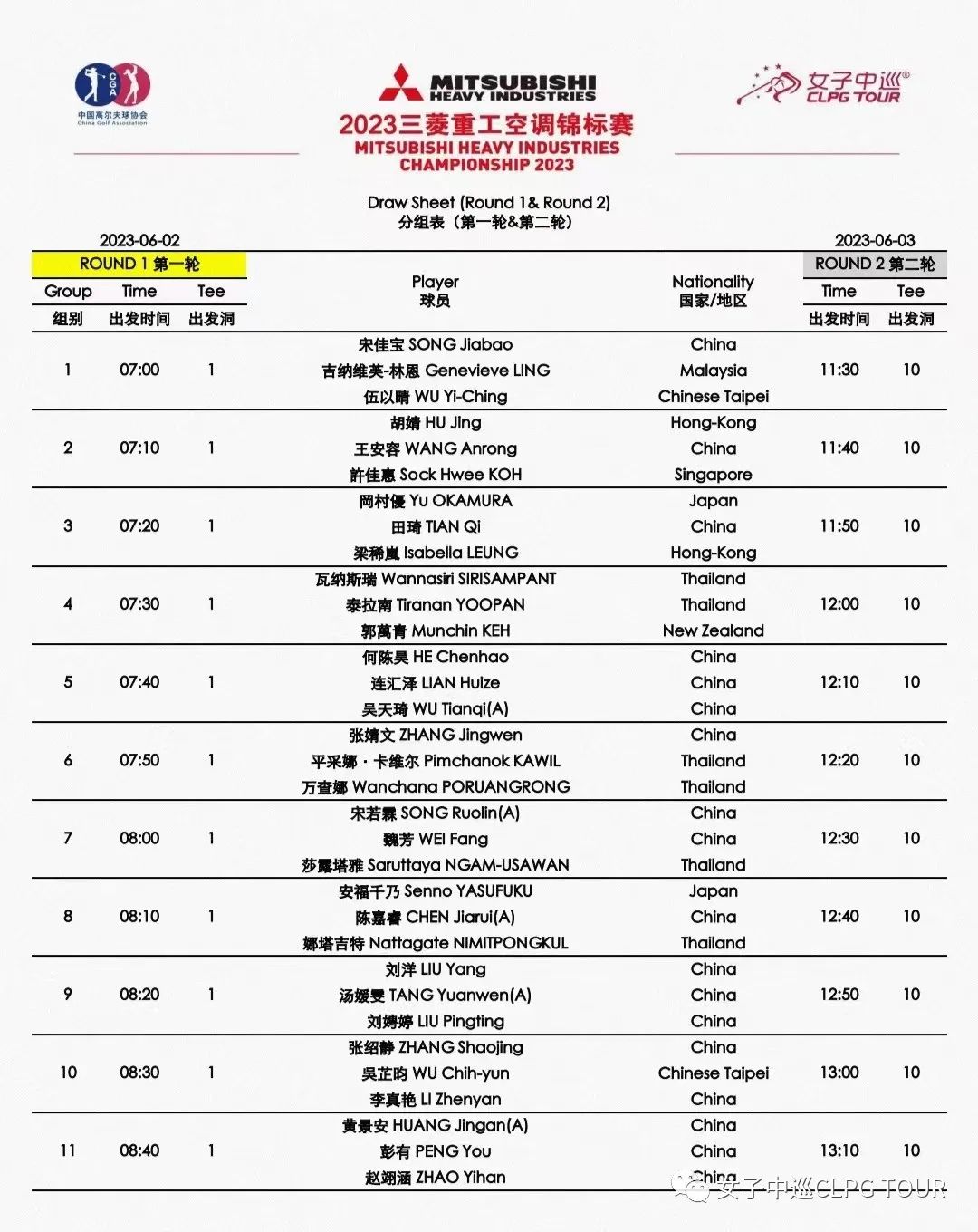 现场直播来啦！6月2日至4日锁定女子中巡视频号