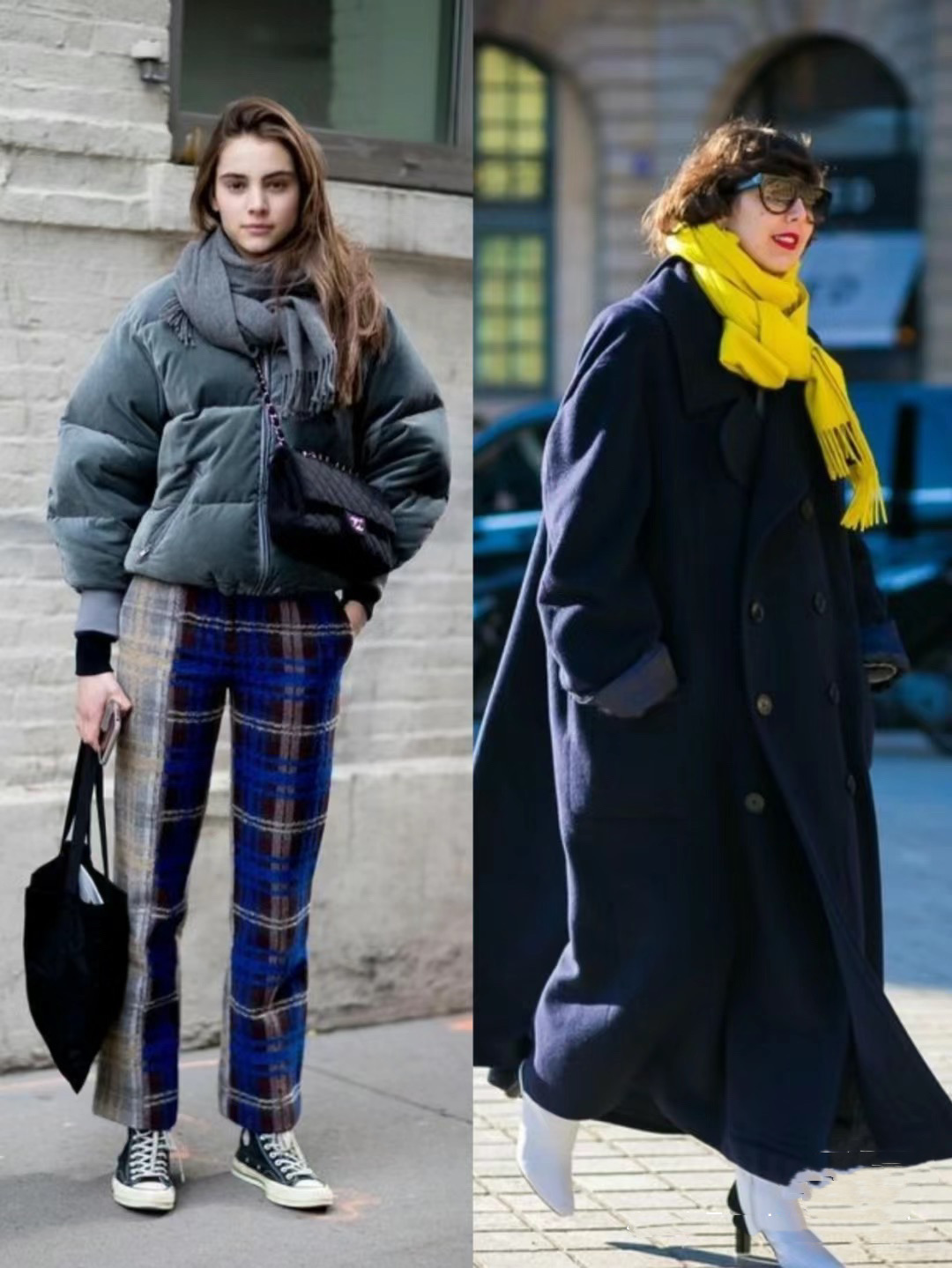 4种围巾系法秋冬超实用1分钟学会,围巾女2022年秋冬围巾