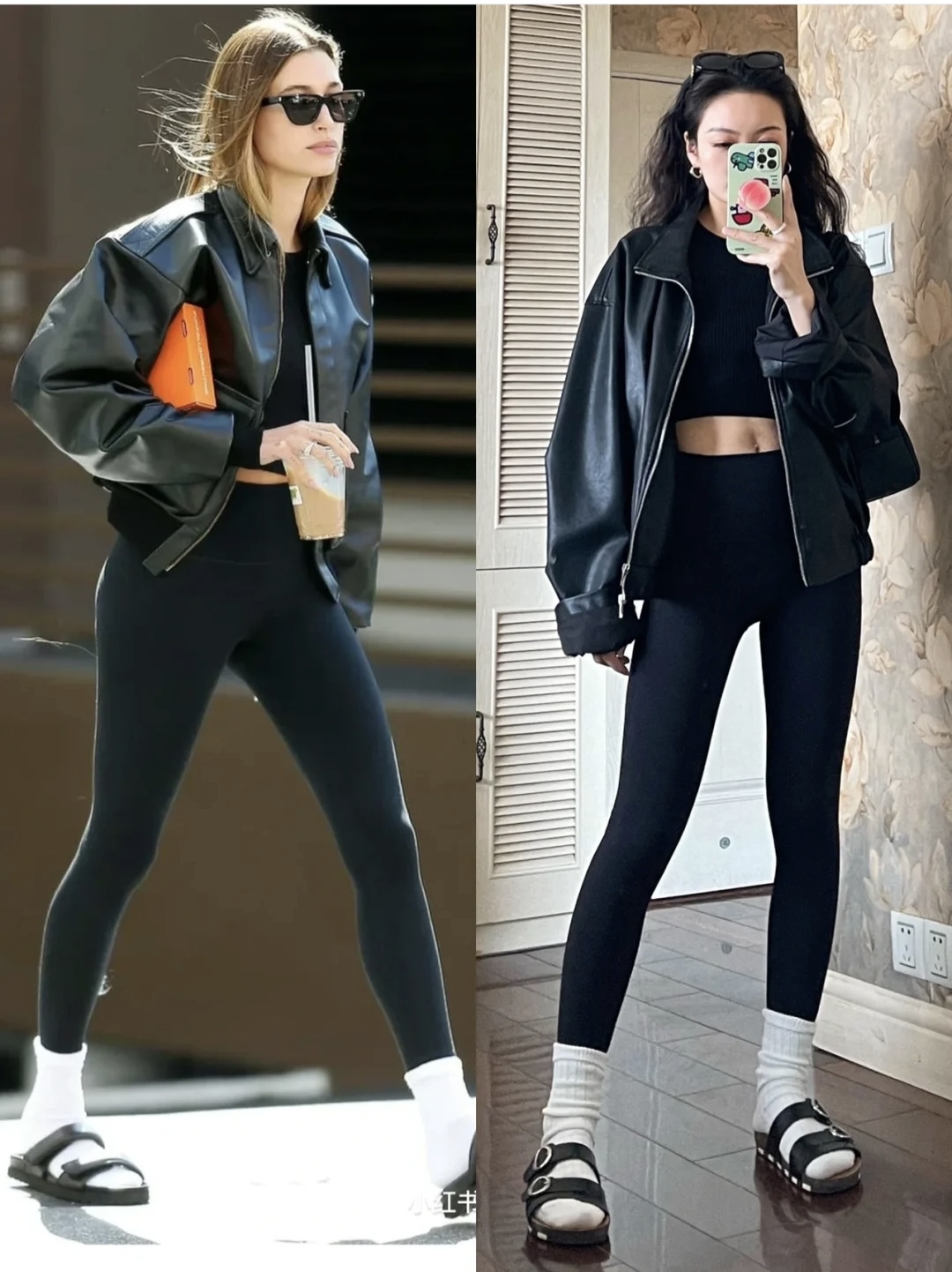 瑜伽裤穿出自然不做作风情,瑜伽裤穿出高级感