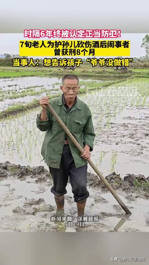 海南七旬老人救孙获刑案,海南七旬老人救孙为什么获刑