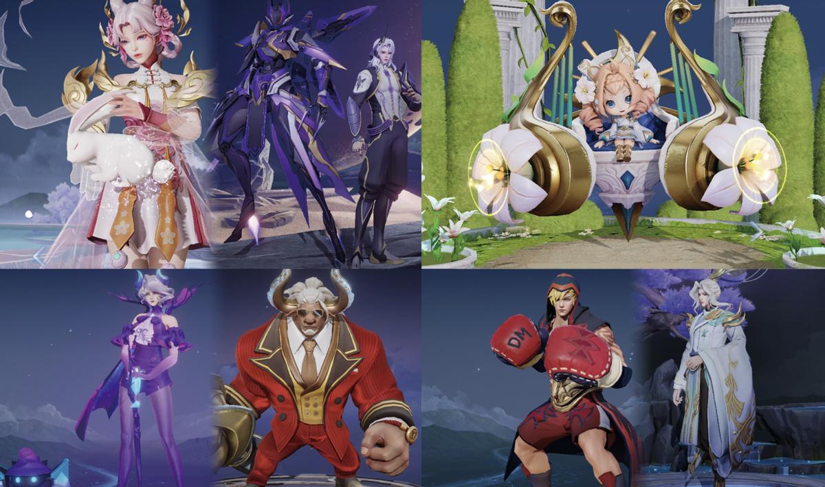 六款特效炸裂的皮肤,王者各品质皮肤的天花板