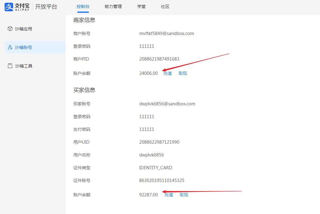 沙箱支付宝,支付宝沙箱开放平台