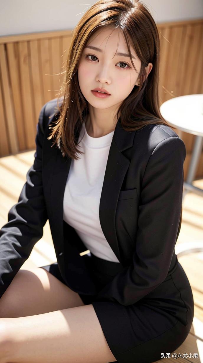 夏季壁纸高清美少女,职业装女性壁纸高清大图