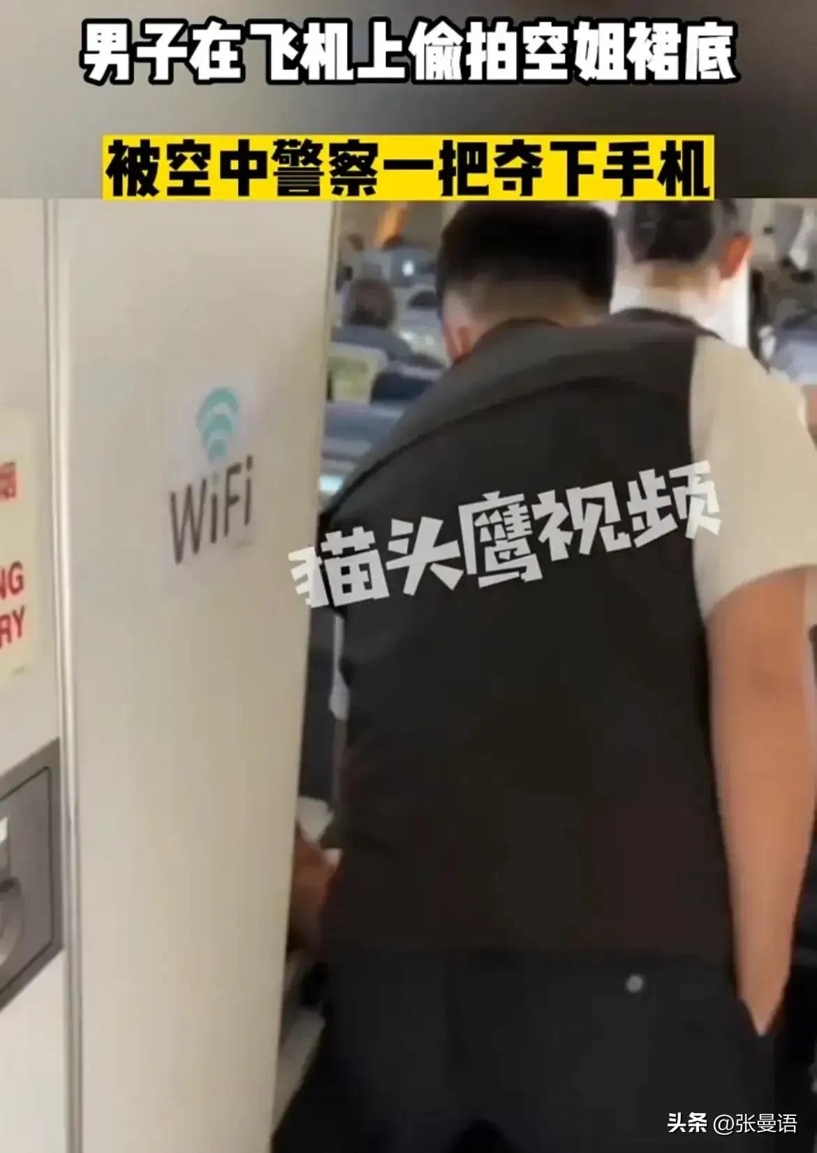 男子飞机上偷拍空姐裙底,男子飞机上偷拍空姐被发现