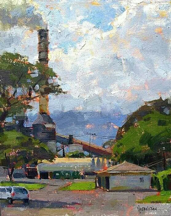 美国画家delbertgish油画作品欣赏,美国现代印象派女画家