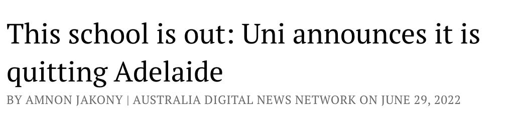 CMU宣布澳洲校区不再接受新生申请...读着读着，学校就没了？