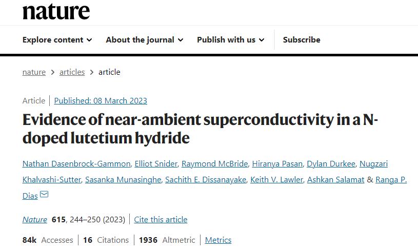 室温超导材料崛起,室温超导体问世或引发能源革命