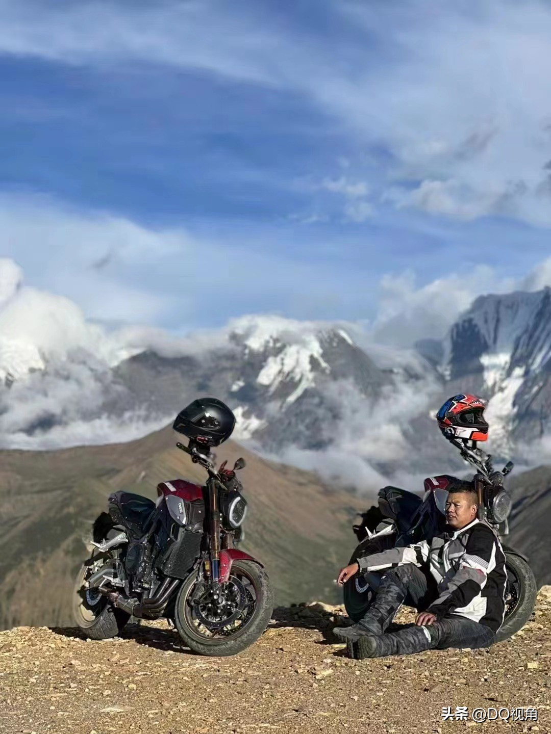 嘉爵四缸800川藏线测试进行中,嘉爵800四缸川藏线